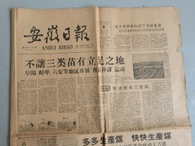 安徽日报（1958.11.9.）