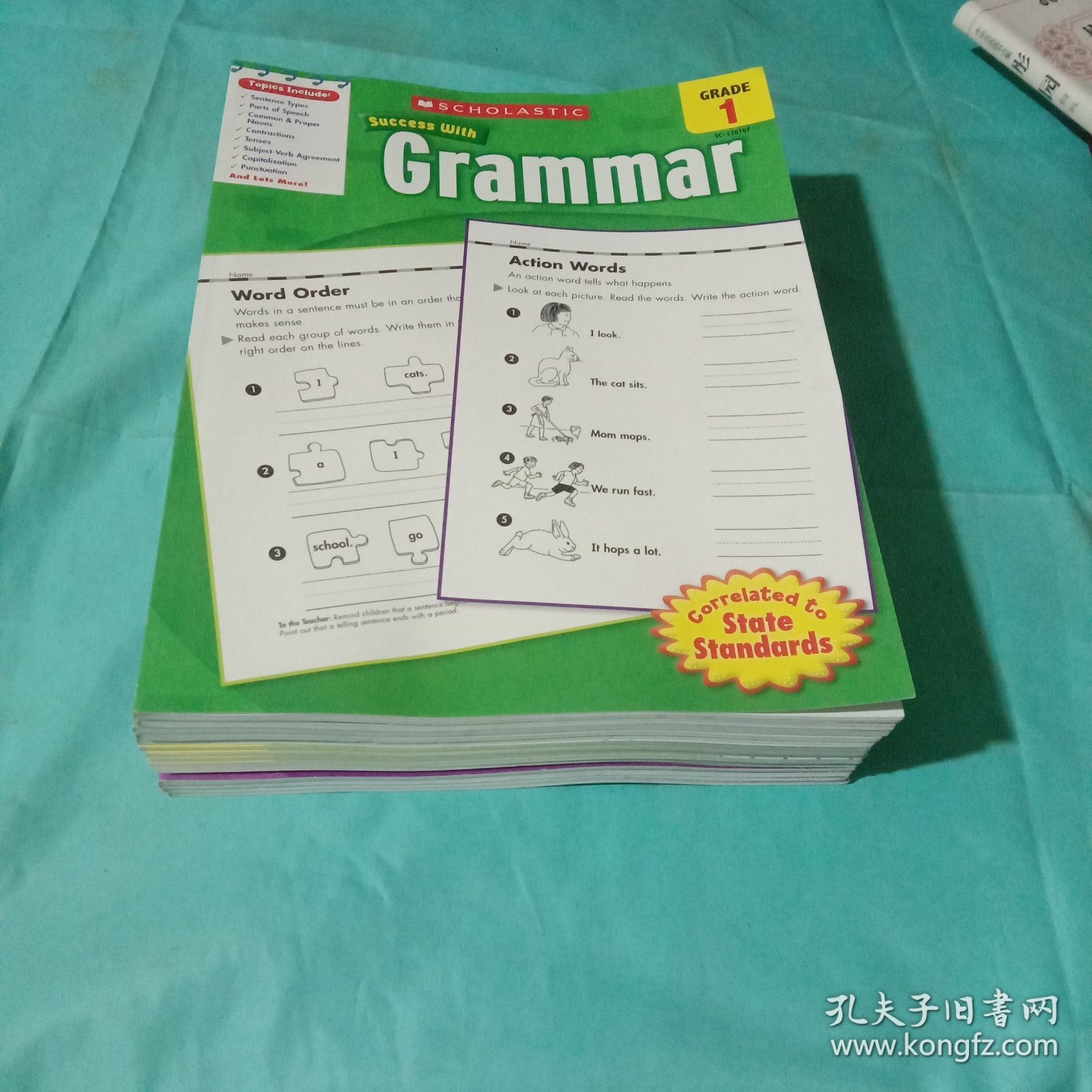 Scholastic Success with Grammar: Grade（全5册） （学乐必赢阅读：5年级语法）英文原版+Scholastic Success with Reading Comprehension: Grade 【1-5全】 原装正版+Scholastic Success with Grammar: Grade（全5册） （学乐必赢阅读：5年级语法）英文原版 15本合售