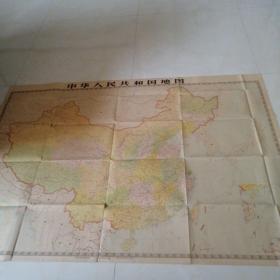 中华人民共和国地图。163x113。