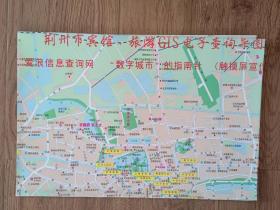 湖北省荆州市金融，保险，证券GlS电子查询导图