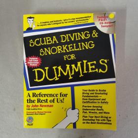 scuba diving snorkeling for dummies 水肺潛水 浮潛傻瓜 內(nèi)附碟片（光盤） 傻瓜書