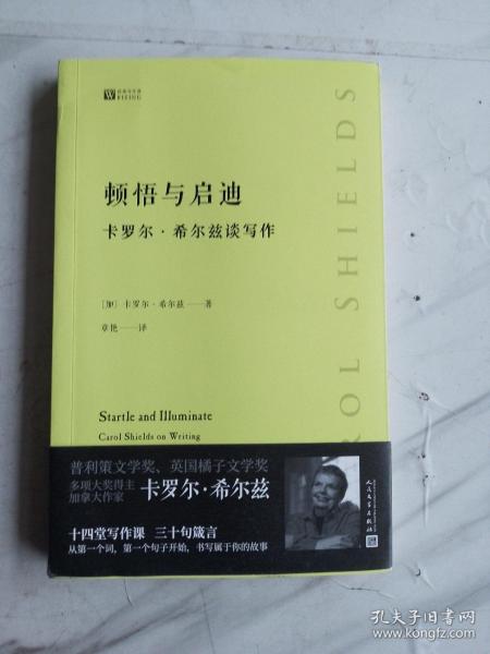 顿悟与启迪 : 卡罗尔·希尔兹谈写作（普利策文学奖得主加拿大女作家卡罗尔·希尔兹的私家写作课，从一字一句开始教你如何写出自己的故事）