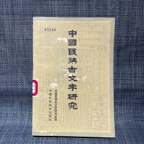 中国民族古文字研究