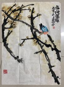 周刚 国画 软片 62×44厘米