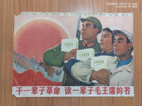 干一辈子革命 读一辈子毛主席的书