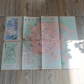 老地图成都导游图1985年