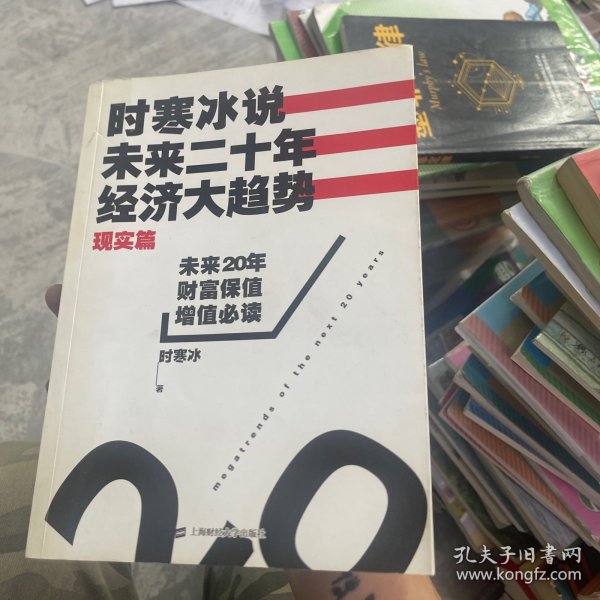 时寒冰说：未来二十年，经济大趋势（现实篇）