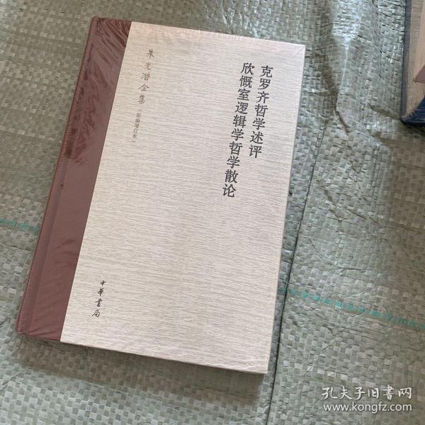 克罗齐哲学述评 欣慨室逻辑学哲学散论