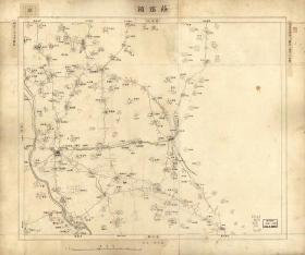 0558-3古地图1894 北京近傍图壹览  燕郊镇。纸本大小55*66厘米。宣纸艺术微喷复制。