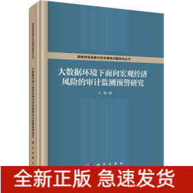 大數(shù)據(jù)環(huán)境下面向宏觀經(jīng)濟(jì)風(fēng)險(xiǎn)的審計(jì)監(jiān)測(cè)預(yù)警研究