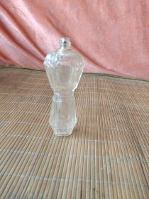 民国淑女形香水琉璃瓶【瓶完整无磕碰】