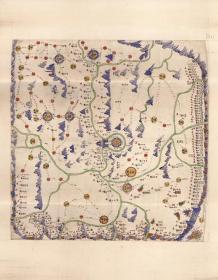 古地图1886 太平府境全图。纸本大小164.49*128.24厘米。宣纸艺术微喷复制。