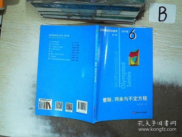 奥数小丛书（第三版）初中卷6：整除、同余与不定方程（第三版）