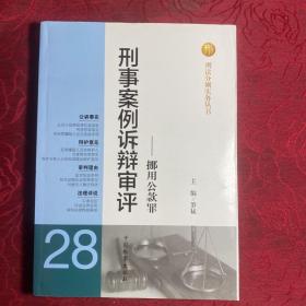 刑法分则实务丛书·刑事案例诉辩审评：挪用公款罪