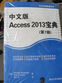 办公大师经典丛书：中文版Access 2013宝典（第7版）