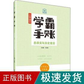 学霸手账小学语文古诗文与文化常识手写笔记升级版康奈尔笔记法全新马卡龙色