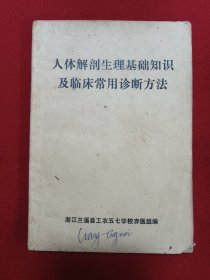 人体解剖生理基础知识及临床常用诊断方法