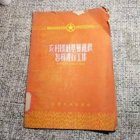 农村团的基层组织怎样进行工作