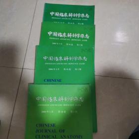 中国临床解部学杂志