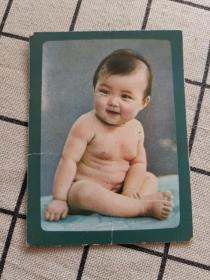 1981年历卡片 胖娃娃