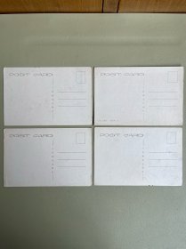明信片：（任宇作品·花港观鱼、断桥残雪、三潭印月，孙传哲·天祥大瀑布）四张合售【可单选】