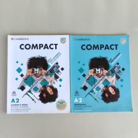 剑桥KET考试备考教材Compact Key for Schools A2（学生用书+练习册）