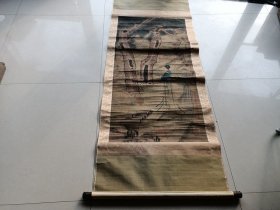 乡下收的一副人物画