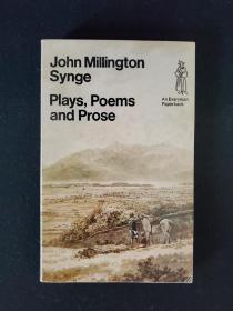 Plays, Poems and Prose. By John Millington Synge.