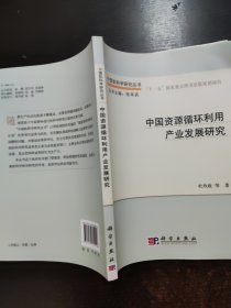 中国软科学研究丛书·“十一五”国家重点图书出版规划项目：中国资源循环产业发展研究