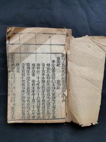 《重订王凤洲先生钢鉴会纂》存卷14-15一册。
