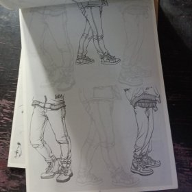 正版 王靖宇速写描摹本局部篇 2021敲门砖王靖宇站坐蹲人物速写基础教学入门之道