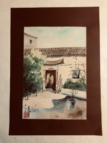 水粉，山房