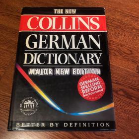 柯林斯collins german 德语原版辞典，英德，德英双解辞典