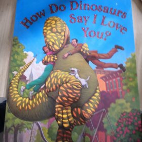 How do dinosaurs Say I love you?