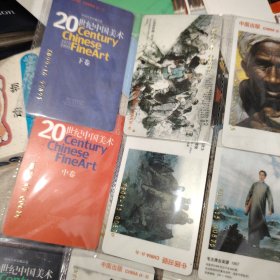 中国书标 20世纪中国美术上中下三本合售100元未拆封