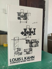 现货塑封 LOUIS I.KAHN COMPLETE WORK 1935-1974 路易斯·康(大开本）