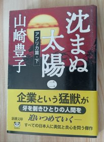 日文书 沈まぬ太陽〈2〉アフリカ篇(下) (新潮文庫) 山崎 豊子 (著).