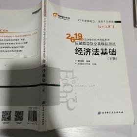 会计专业技术资格考试应试指导及全真模拟测试 经济法基础 2019(2册) 