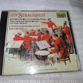 CD  EIN  STRAUSSFEST(单碟全新)外盒破损
