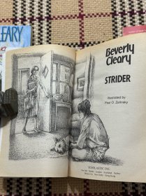 【英文】【儿童读物】STRIDER + SOCKS + Muggie Maggie（插画本） 3本合售 品相自鉴