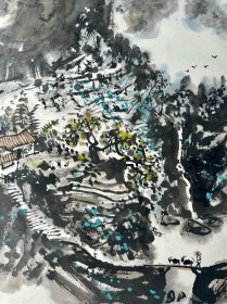 陈作丁（1922-2010),四川永川人，吕凤子弟子