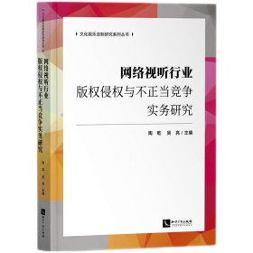 网络视听行业版权侵权与不正当竞争实务研究 9787513082259