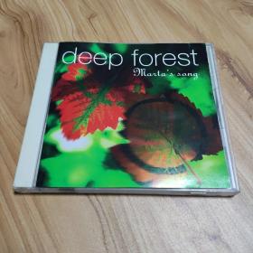 现货 jp/9成新/u28  deep forest 单曲 marta's song