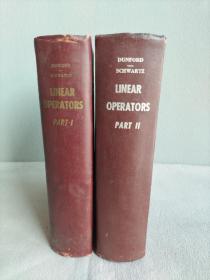 LINEAR OPERATORS 线性运算子（上册总论+中册）  Part I: General Theory   PART II: SPECTRAL THEORY Self Adjoint Operutors in Hilbert Space