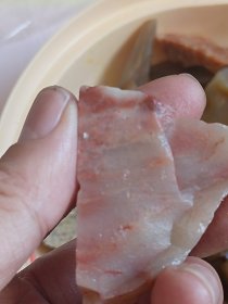 巴林红花冻原石 细腻 国石不是白给的 放了十年 没有火气了 能雕个把件 能切章 青田石/练习章料 印章石料篆刻印石摆件 鸡血 昌化巴林寿山70