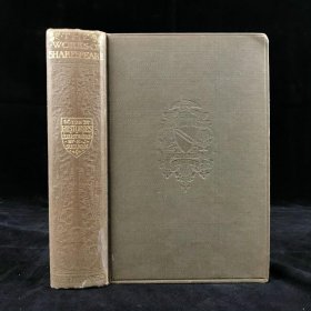 Shakespeare's histories and poems.1925年，《莎士比亚历史剧与诗歌集》，沙利文12幅精美版画插图，漆布精装，书顶刷青