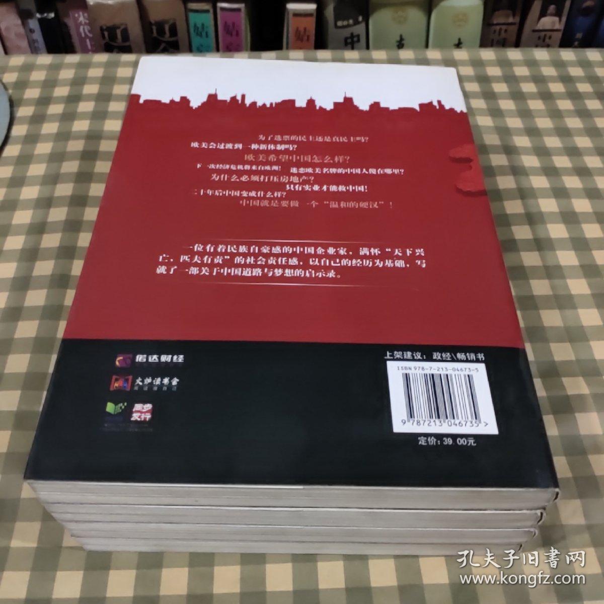 再给中国二十年：一位企业家的呐喊【一版一印】