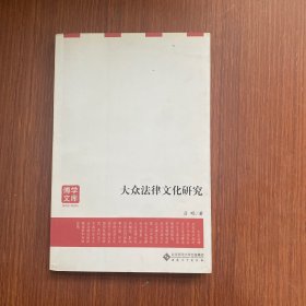 大众法律文化研究