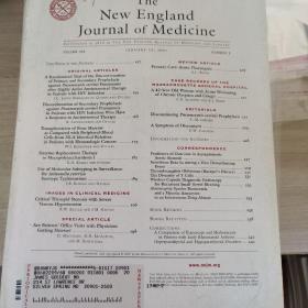 The New England Journal of Medicine 
2001年 16本