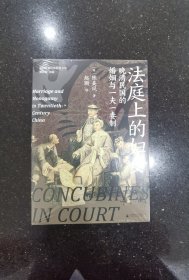 法庭上的妇女：晚清民国的婚姻与一夫一妻制